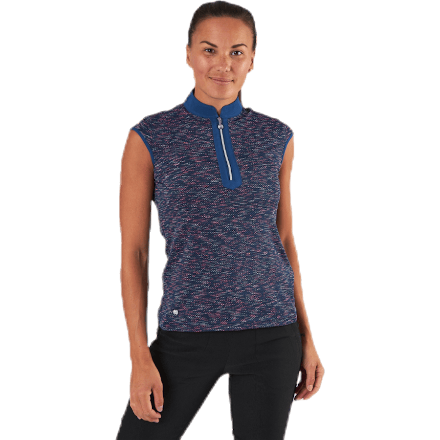 Alvina SL Polo Shirt Blue