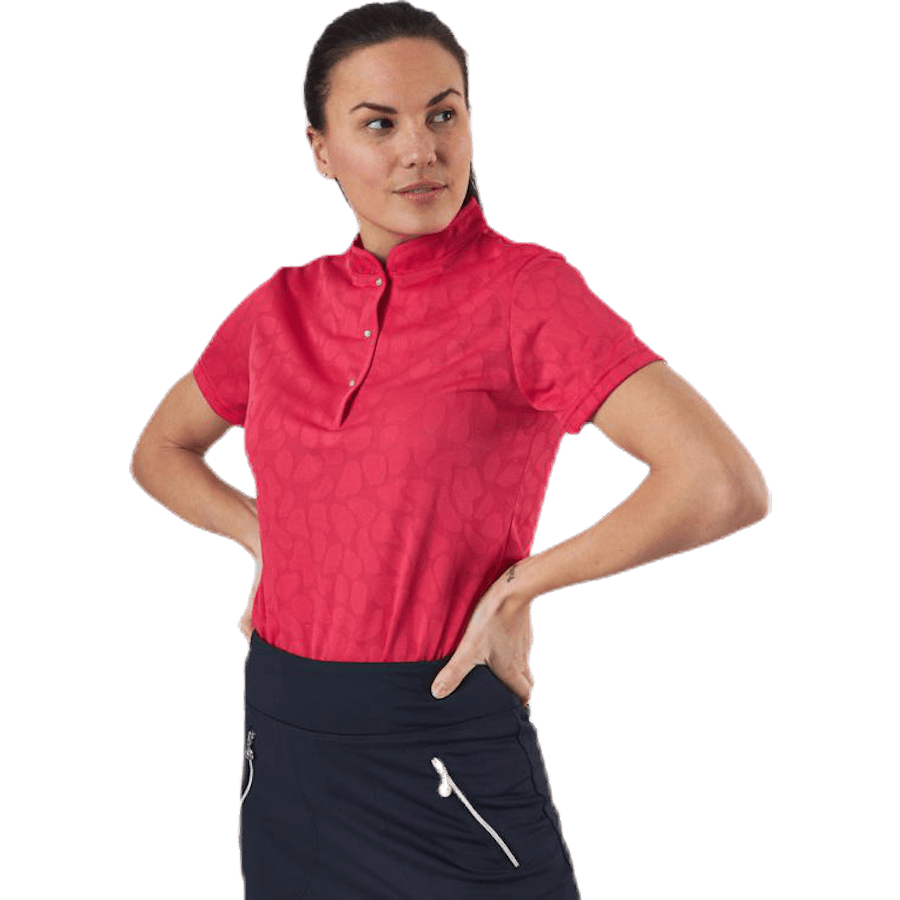 Uma SS Polo Shirt Red - Bild 4