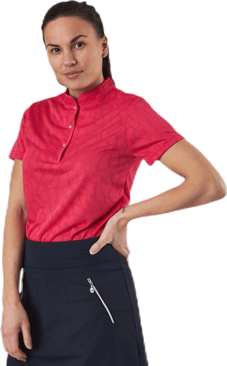 Uma SS Polo Shirt Red - Bild 5