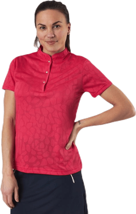 Uma SS Polo Shirt Red - Bild 6