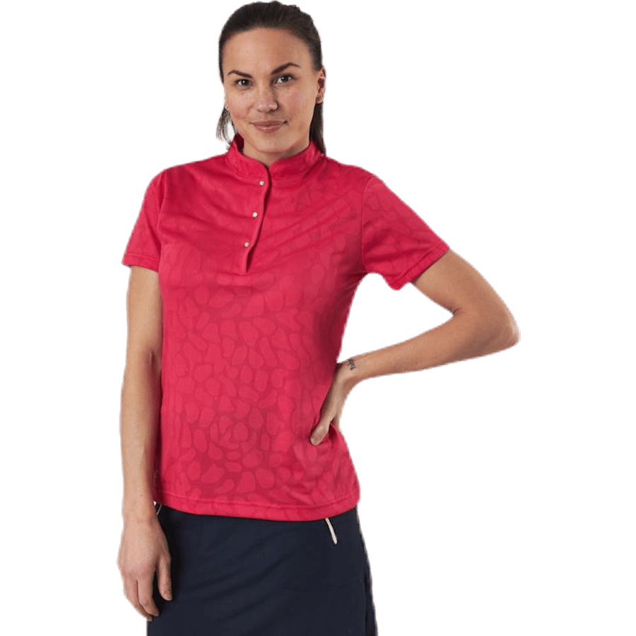 Uma SS Polo Shirt Red - Bild 6