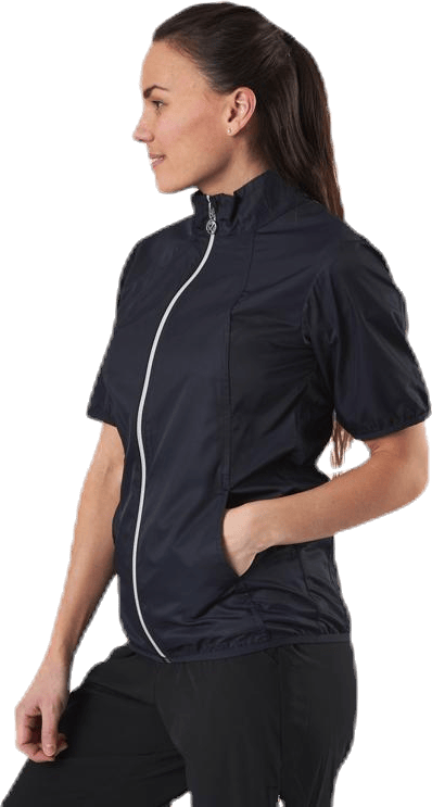 Mia SS Wind Jacket Blue - Bild 4