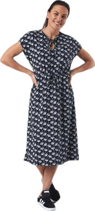 Fiona Dress Blue/Patterned, Female, Apparels, skirts & dresses, Blue/Patterned, S