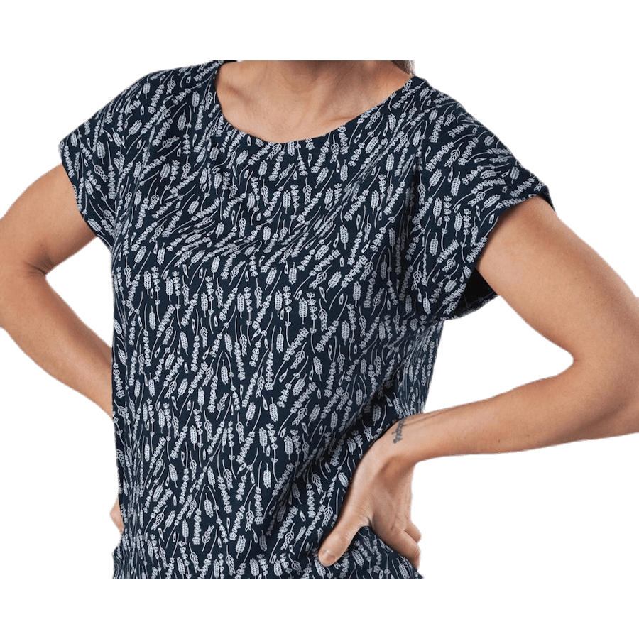 Melanie Capsleeve Blue/Patterned - Bild 5