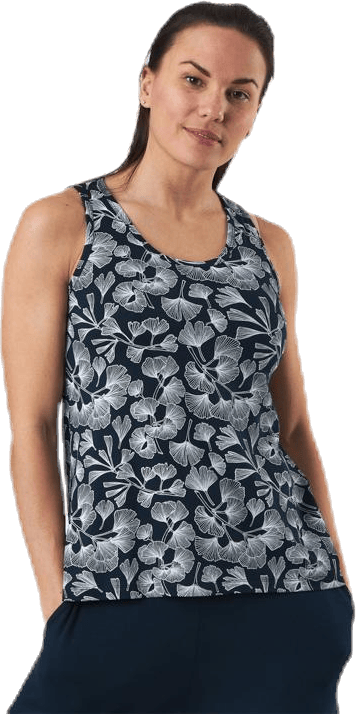 Melanie Top Blue/Patterned