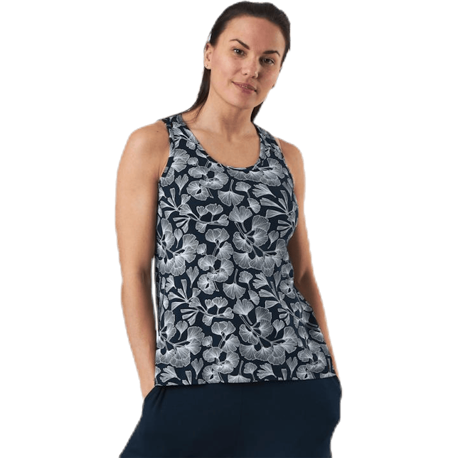 Melanie Top Blue/Patterned