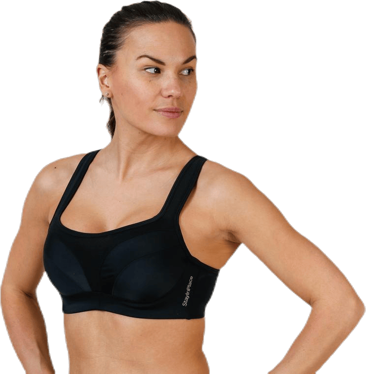 High Support Sports Bra D Black - Bild 3