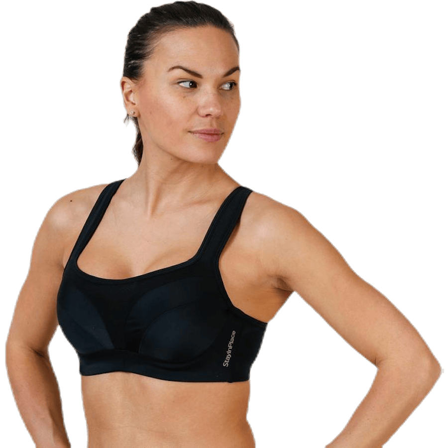 High Support Sports Bra E Black - Bild 3
