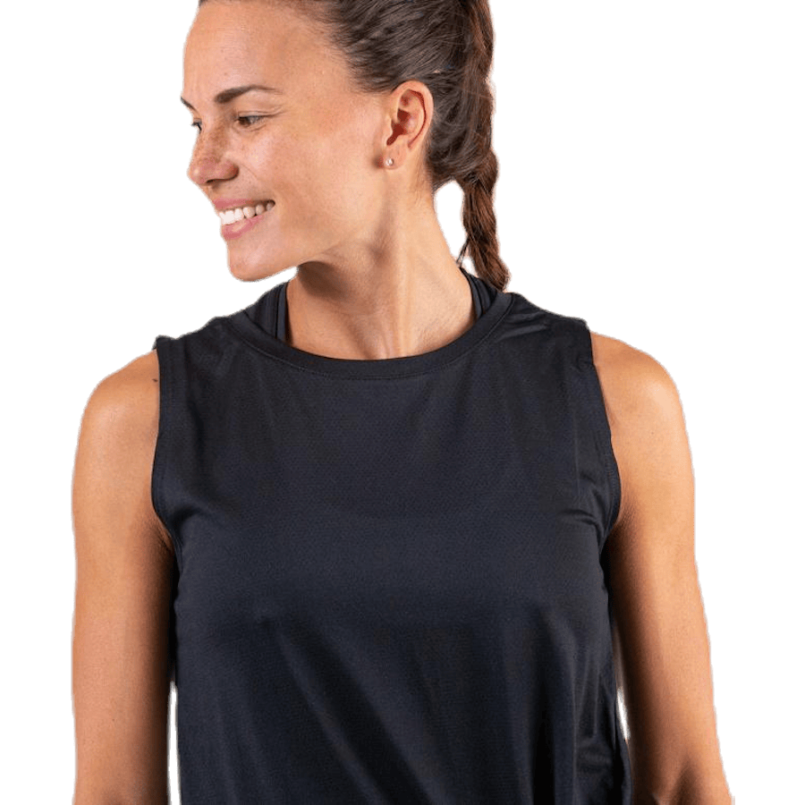 Knot Singlet Black