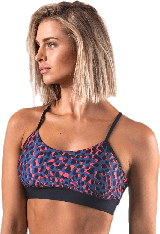Flattering Sportsbra Blue/Pink