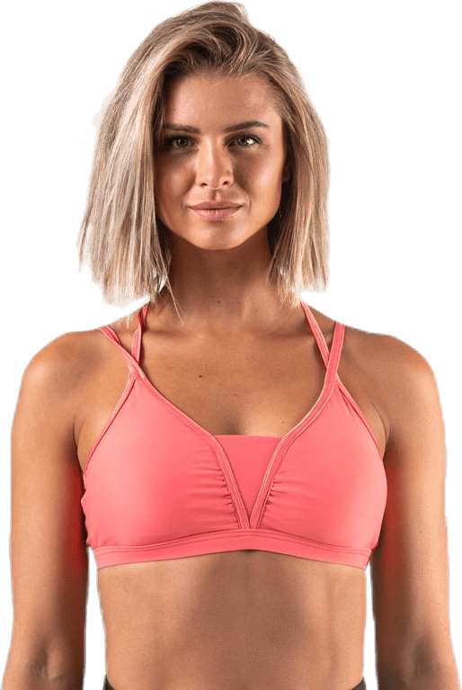 Julie Sport Top Pink/Red