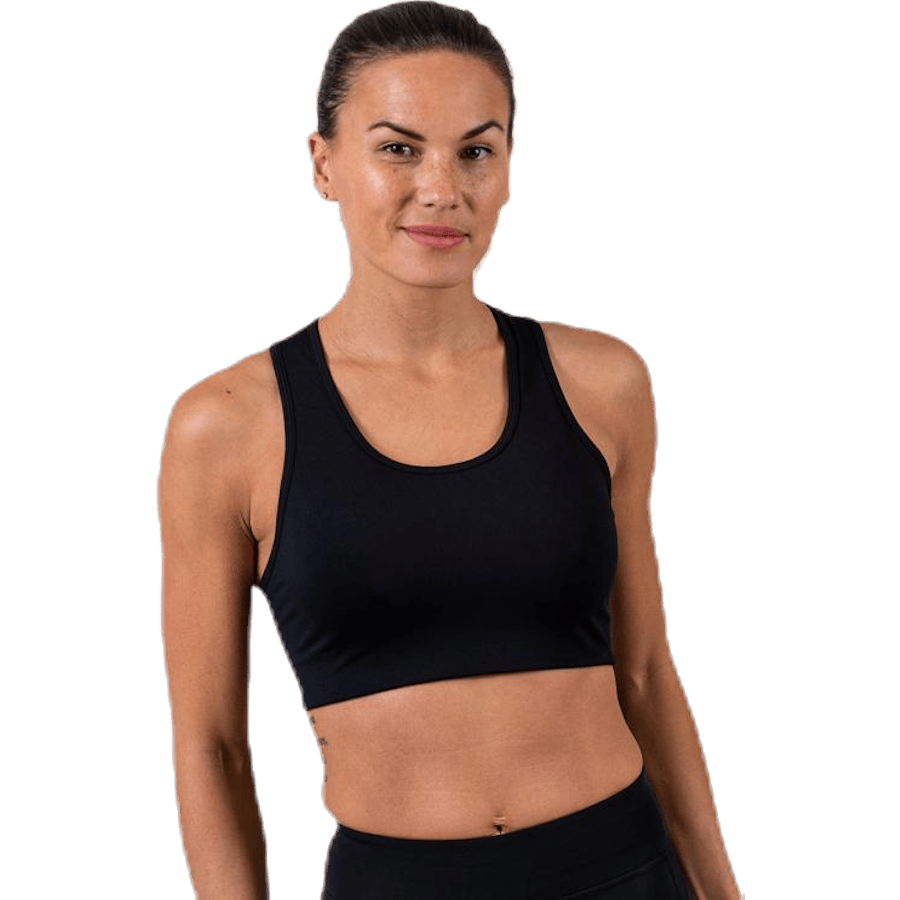Compression Sports Bra C/D Black