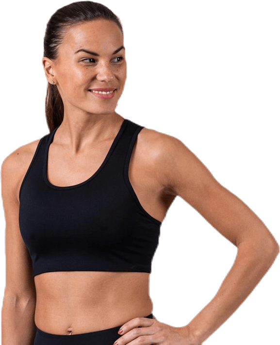Compression Sports Bra C/D Black - Bild 3