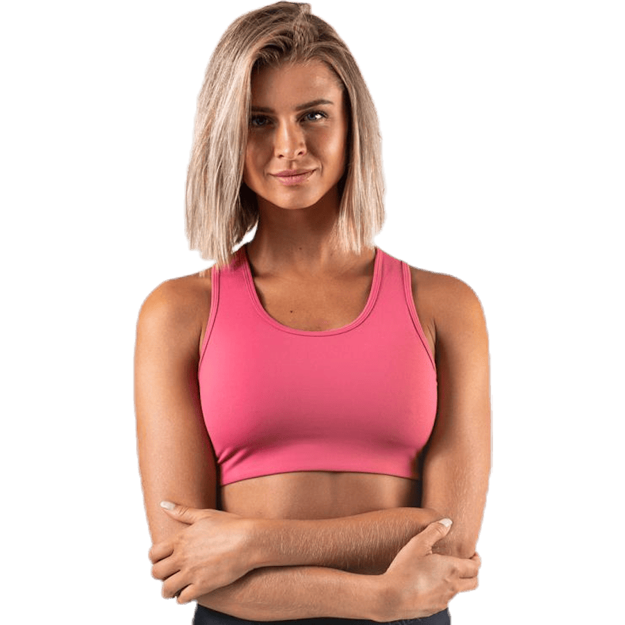 Compression Sports Bra C/D Pink