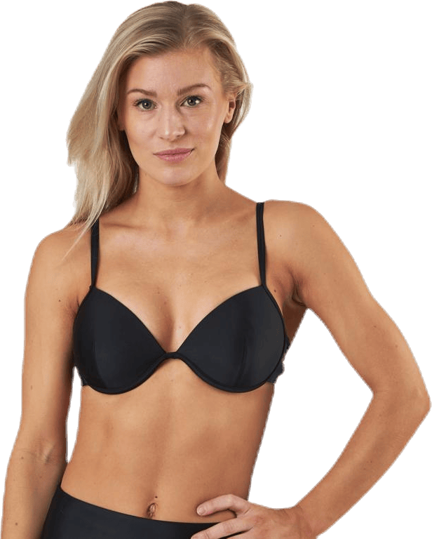 Wire Bra Black, Female, Apparels, Swimwear, Swimming, Black, S