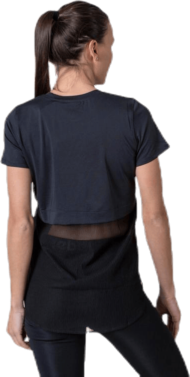 Mesh Back Tee Black - Bild 2