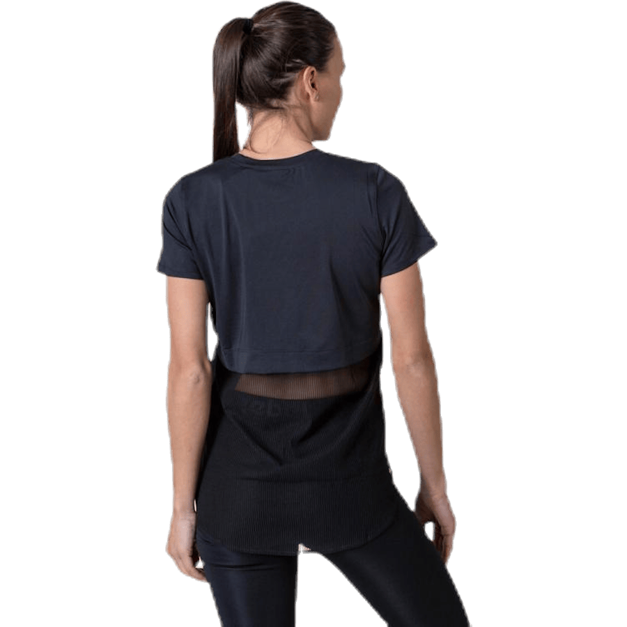 Mesh Back Tee Black - Bild 2