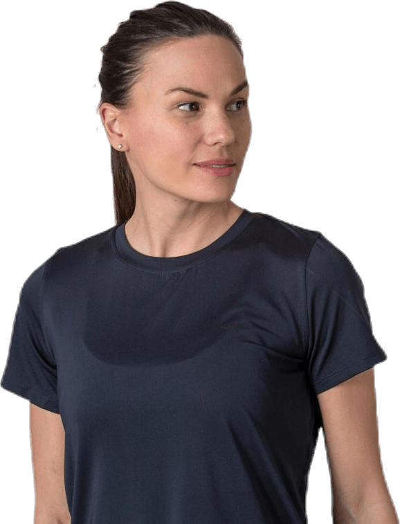 Mesh Back Tee Black - Bild 3