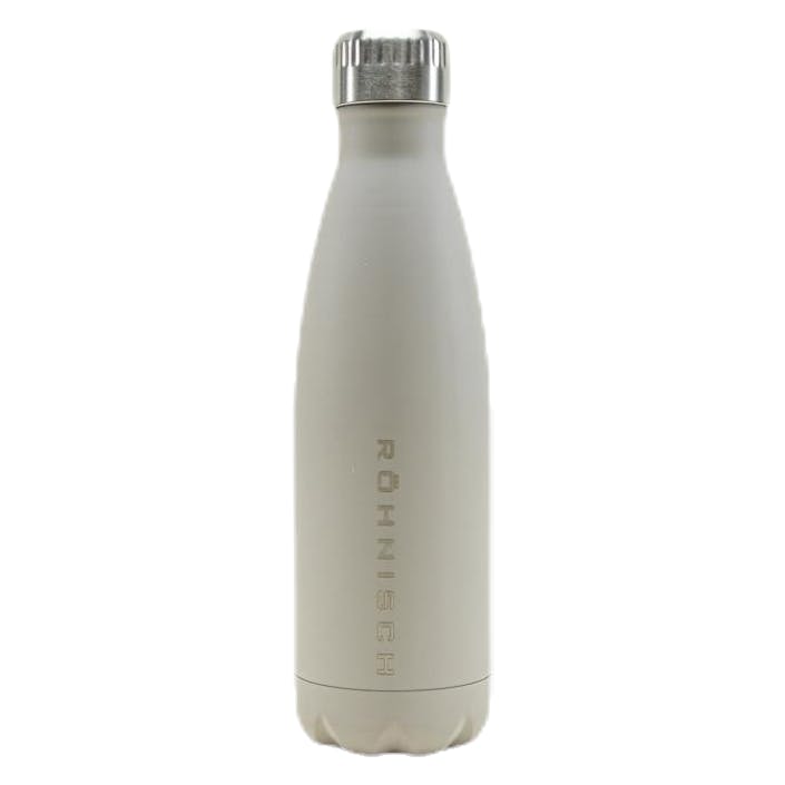 Metal Water Bottle Grey, Unisex, Apparatuur, flessen & flacons, Grijs, ONESIZE