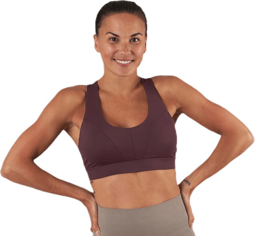 Energy Sports Bra Purple, Female, Apparels, Sports Bras, Running, Purple, XL