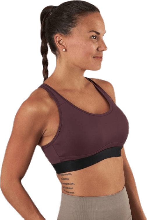 Padded Crossback Bra Purple - Bild 2
