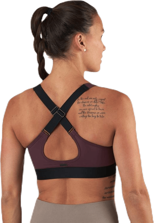 Padded Crossback Bra Purple - Bild 3