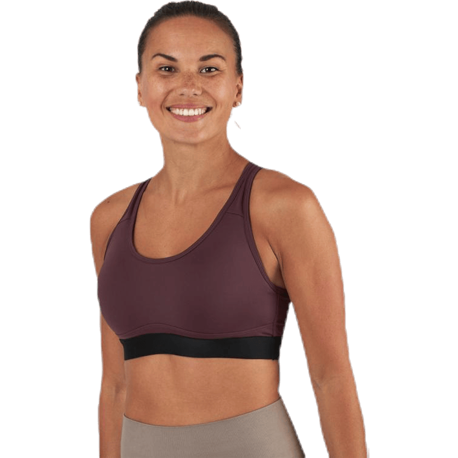 Padded Crossback Bra Purple - Bild 4