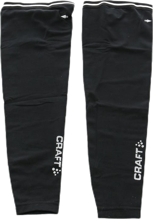 Leg Warmer Black, Unisex, Apparatuur, Bescherming, Wielersport, Zwart, XS/S