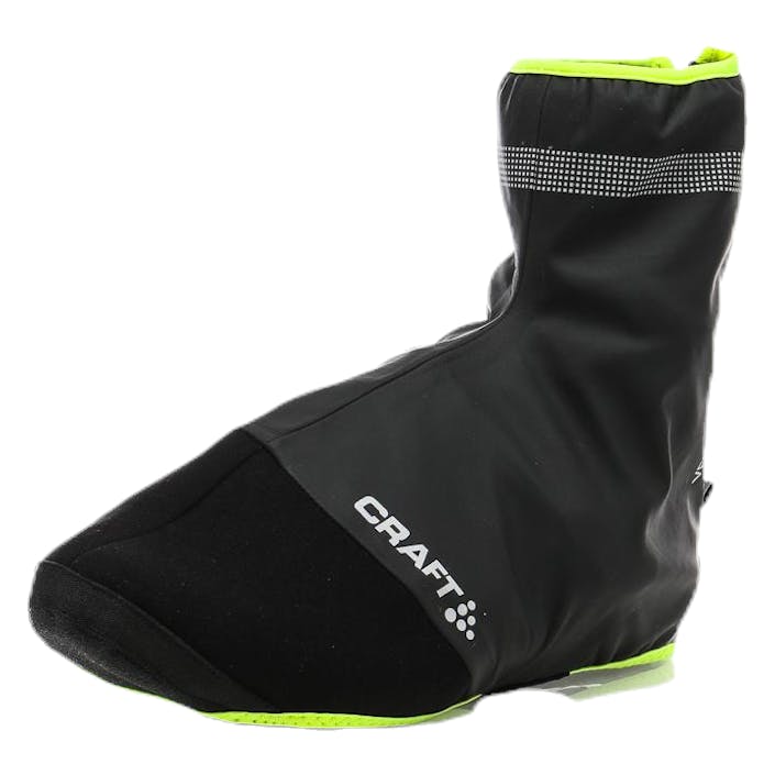 Shelter Bootie Black/Yellow, Unisex, Utrustning, Träningsutrustning, Cykling, Svart/Gul, M