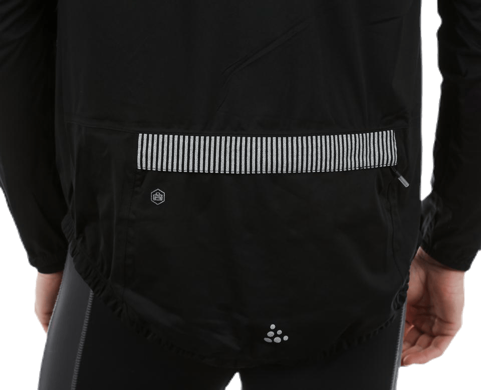 Verve Rain Jacket Black - Bild 4
