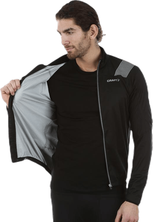 Verve Rain Jacket Black - Bild 5