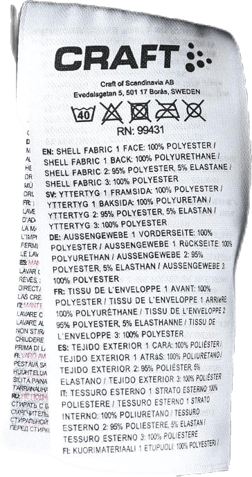 Verve Rain Jacket Black - Bild 6