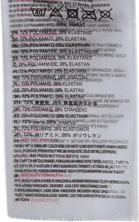 Delta Compression Tight Orange/Black - Bild 7