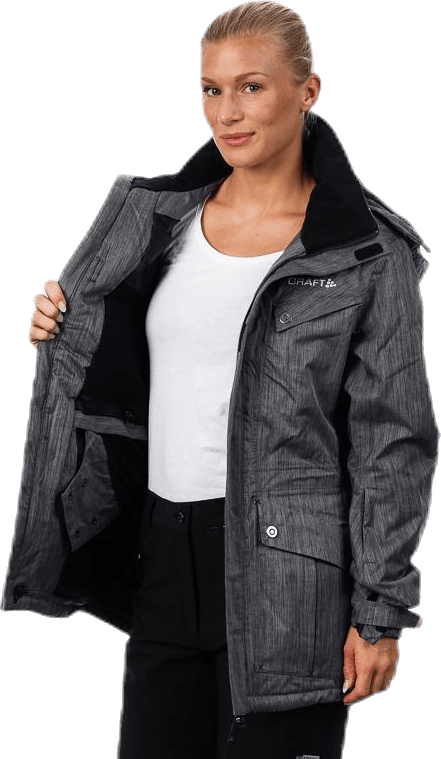 Apline Snow Jacket W Black - Bild 6