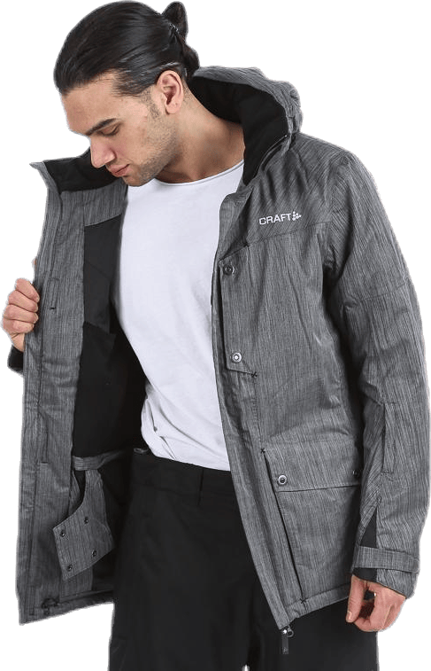 Apline Snow Jacket M Black - Bild 5