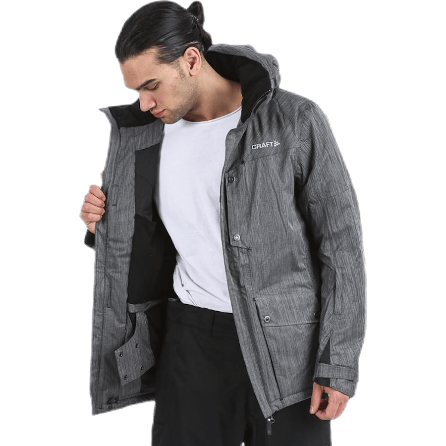 Apline Snow Jacket M Black - Bild 5