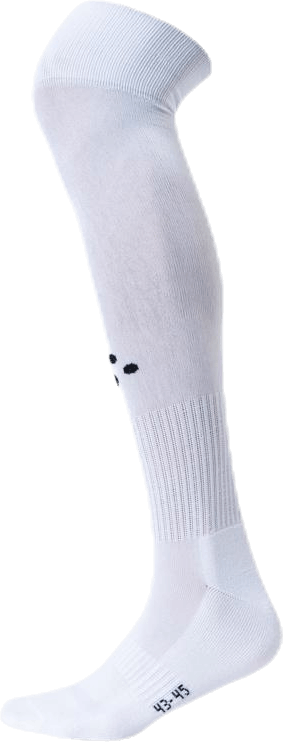 Squad Sock Solid White, Unisex, Odzież, Skarpety, Piłka nożna, Biały, 40-42