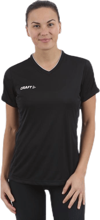 Progress Practise Tee W White/Black