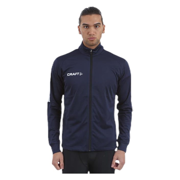 Progress Jacket M Blue, Male, Odevy, bundy, Futbal, Modrá, S