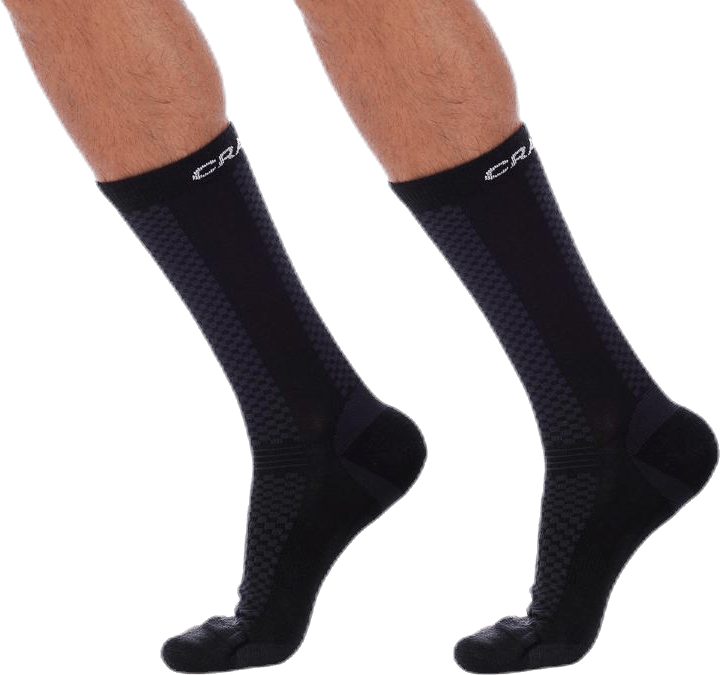 Warm Mid 2-Pack Sock White/Black, Unisex, Abbigliamento, Calzini, Sport alpini, Bianca/Nero, 46/48