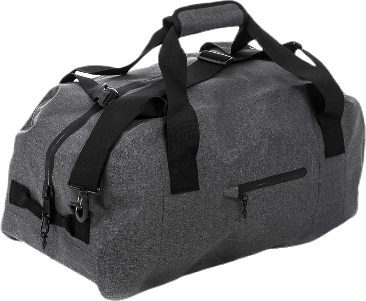 Raw Duffel Medium 60L Grey, Unisex, Ekwipunek, torby i plecaki, Szary, ONESIZE