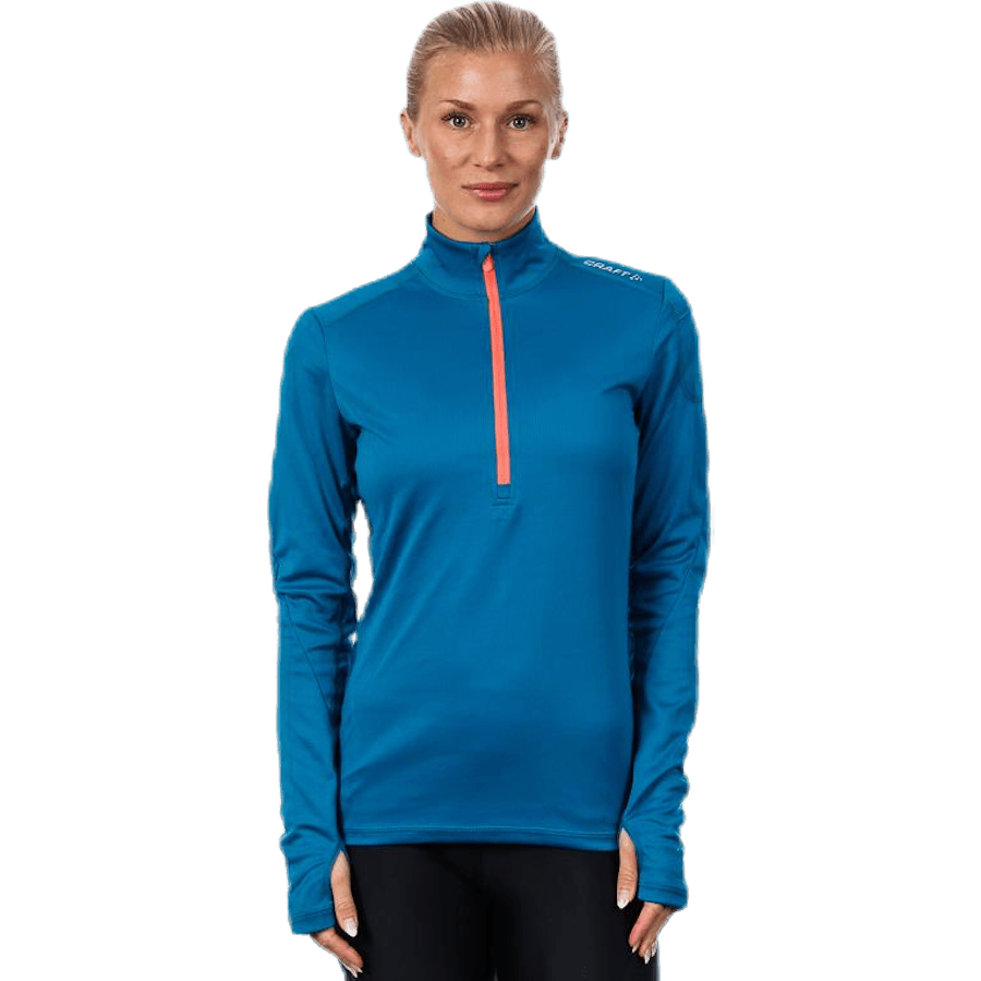 Tempo Halfzip W Blue/Orange