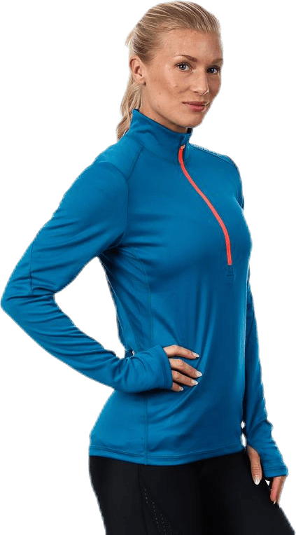 Tempo Halfzip W Blue/Orange - Bild 3
