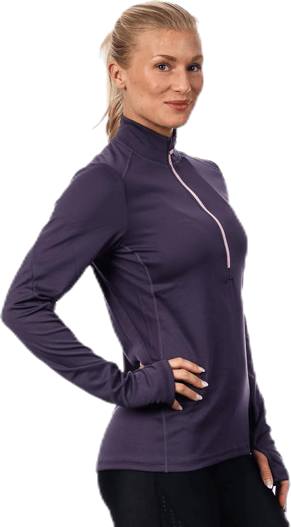 Tempo Halfzip W Grey - Bild 4