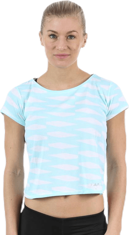 Breakaway Short Tee Turquoise, Female, Abbigliamento, Maglietta, In esecuzione, Turchese, M