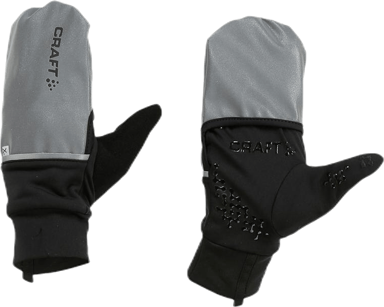 Hybrid Weather Glove Black/Silver - Bild 2