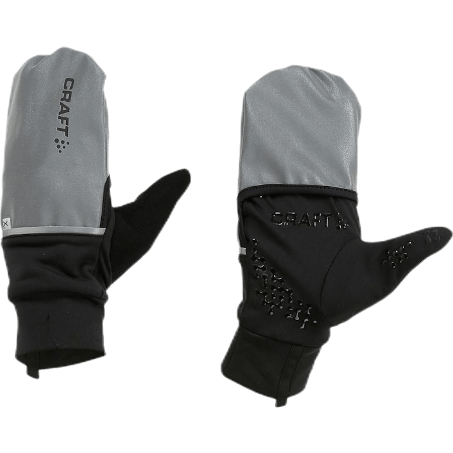 Hybrid Weather Glove Black/Silver - Bild 2