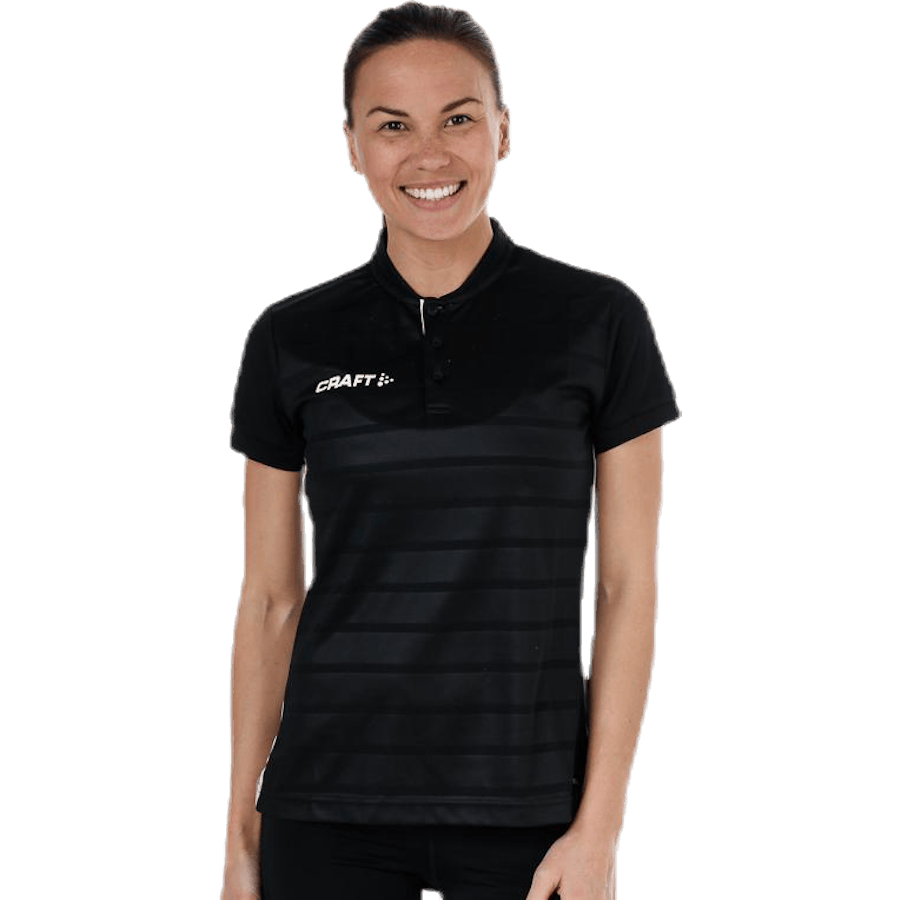 Pro Control Button Jersey W White/Black