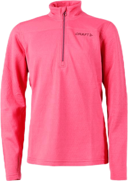 Pin Halfzip Jr Pink