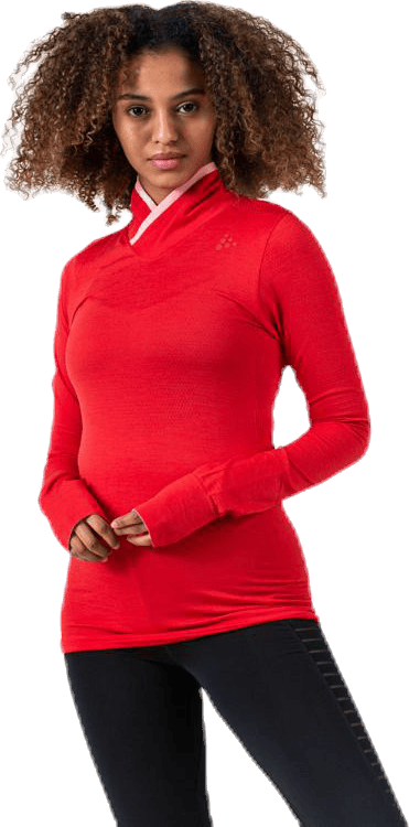 Fuseknit Comfort Wrap LS Red